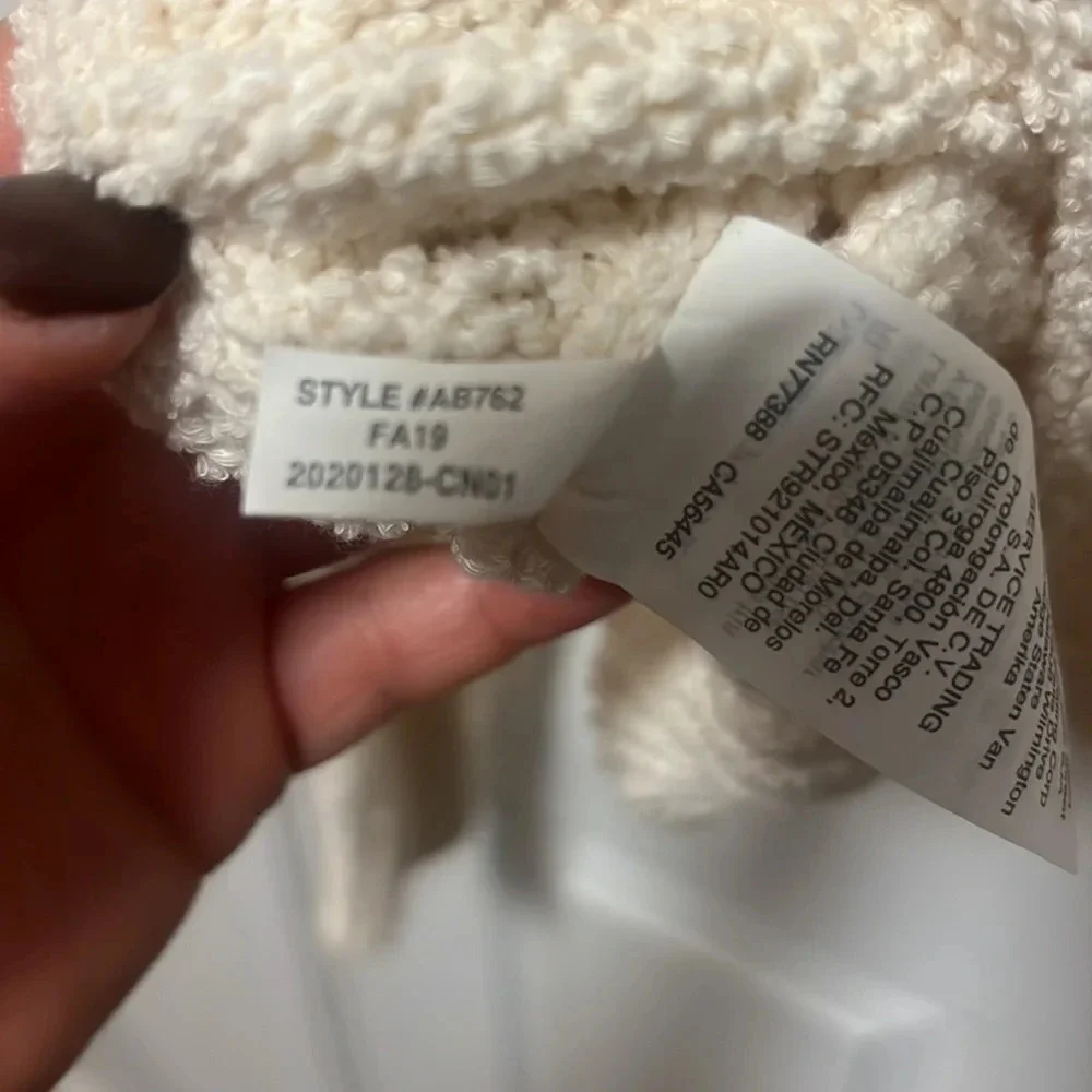 Madewell Montford Fringe Pullover Sweater. Small - Picture 8 of 10